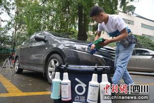 无水洗车视频,环保便捷的清洁体验